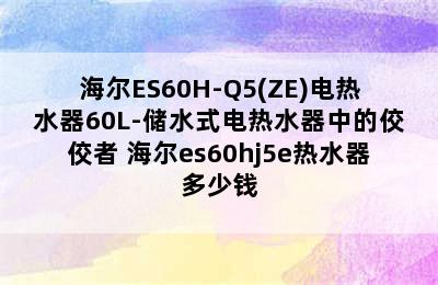 海尔ES60H-Q5(ZE)电热水器60L-储水式电热水器中的佼佼者 海尔es60hj5e热水器多少钱